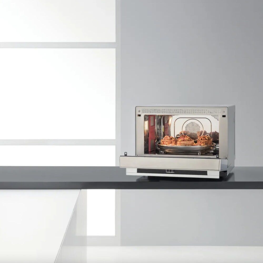 Whirlpool MWSC 9133 SX Forno a microonde con grill cm. 49 - inox