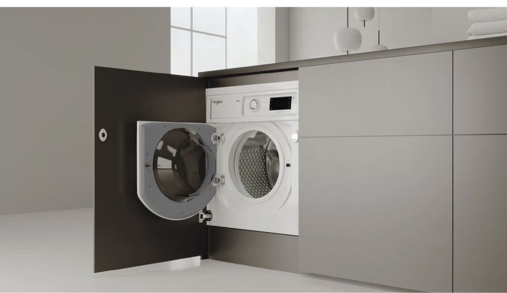 Whirlpool BI WDWG 961485 UE Lavasciuga da incasso cm. 60 - capacità di lavaggio 9 kg - capacità di asciugatura 6 kg