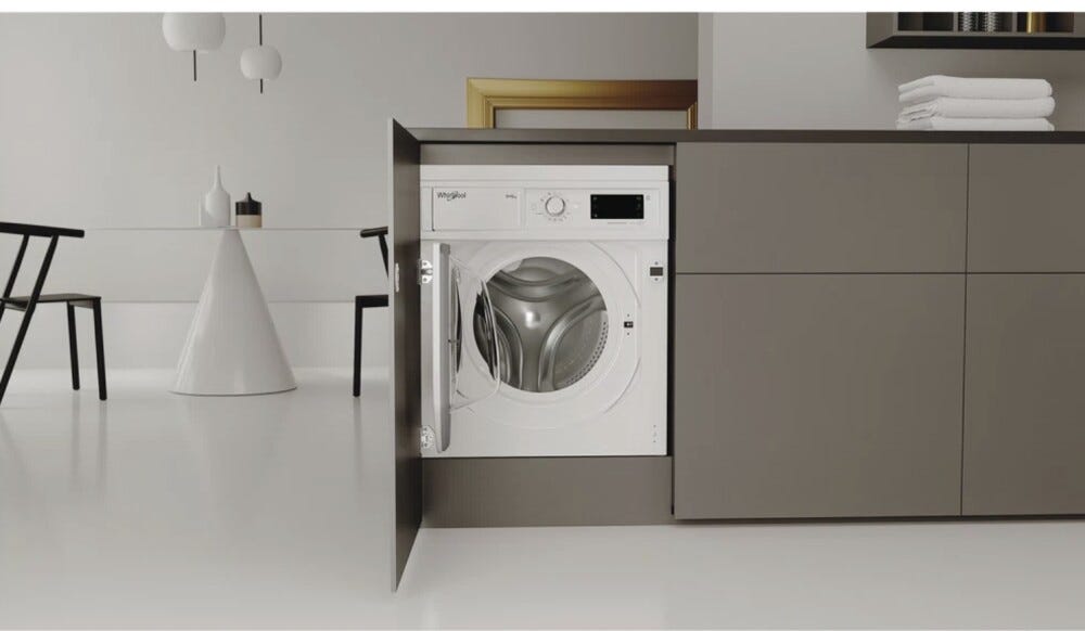 Whirlpool BI WDWG 961485 UE Lavasciuga da incasso cm. 60 - capacità di lavaggio 9 kg - capacità di asciugatura 6 kg