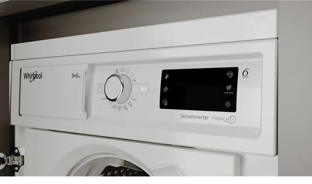 Whirlpool BI WDWG 961485 UE Lavasciuga da incasso cm. 60 - capacità di lavaggio 9 kg - capacità di asciugatura 6 kg