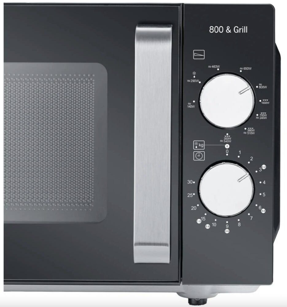Severin MW 7762 Forno microonde cm. 46 - nero