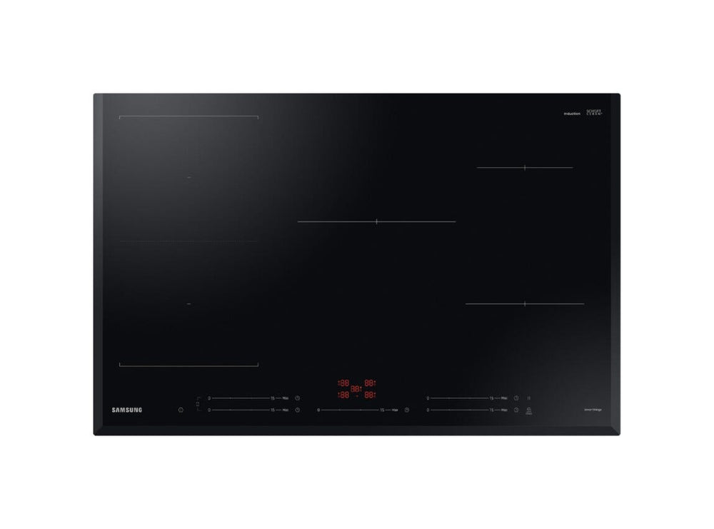 Samsung NZ85C5047KK Slim Fit Piano cottura a induzione 5 zone, Flex Zone, Wi‑Fi, vetroceramica nero