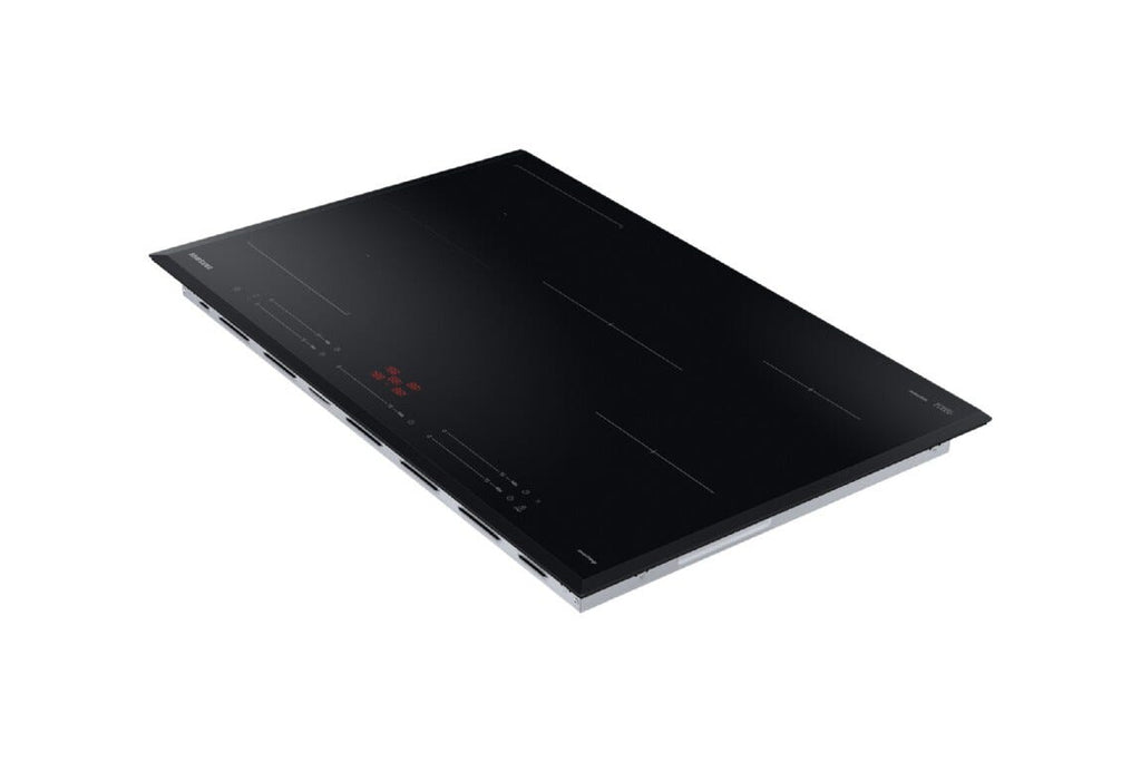 Samsung NZ85C5047KK Slim Fit Piano cottura a induzione 5 zone, Flex Zone, Wi‑Fi, vetroceramica nero