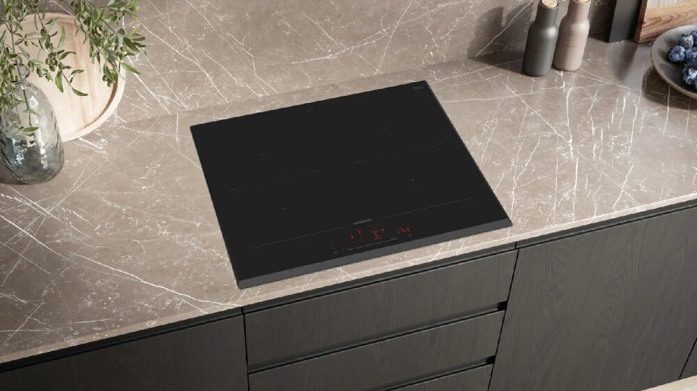 Siemens ED65KHQB1E IQ500 Piano cottura a induzione cm 60 - vetroceramica nero