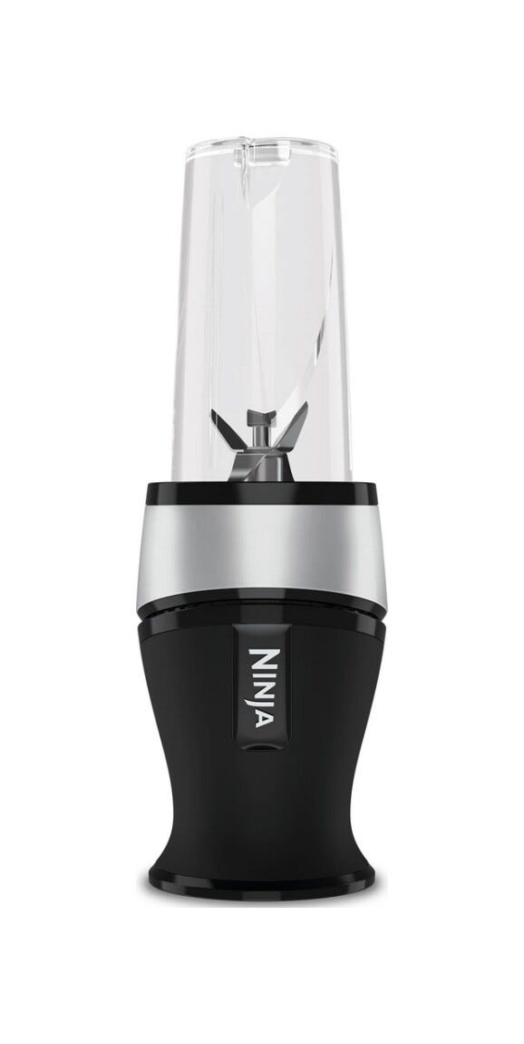 Ninja QB3001EUS Frullatore mixer da tavolo 470 ml - grigio