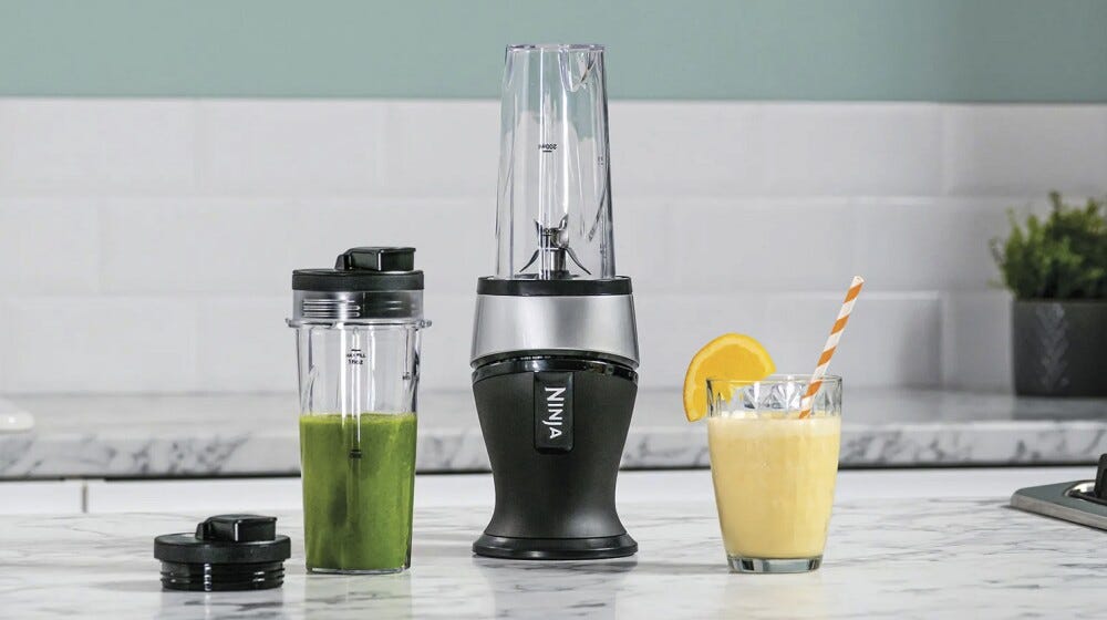 Ninja QB3001EUS Frullatore mixer da tavolo 470 ml - grigio
