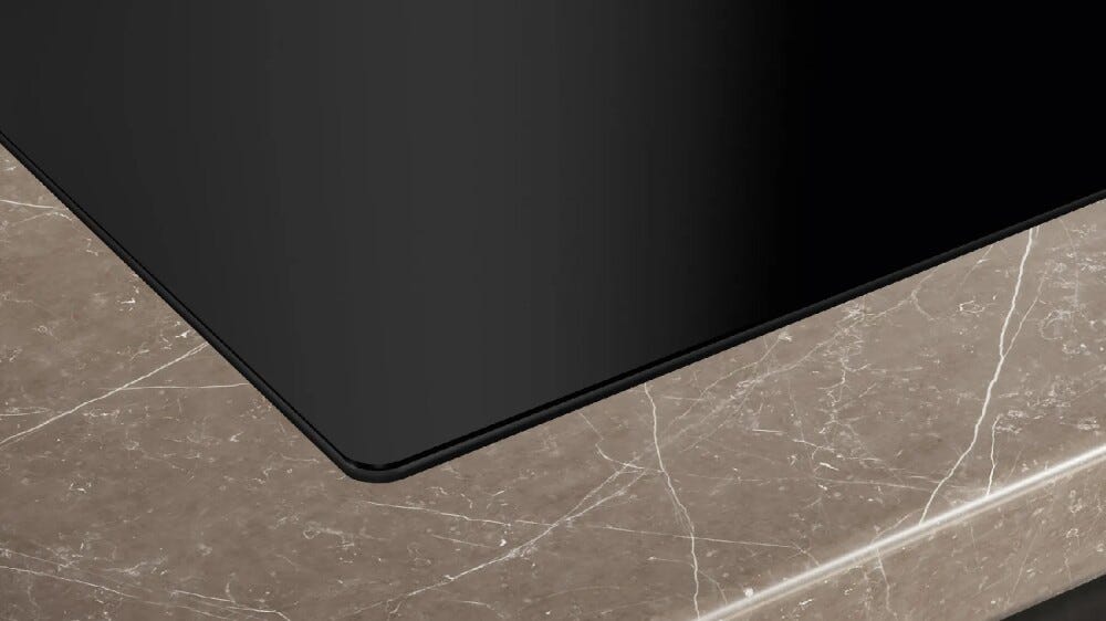 Siemens ED811BS16E IQ300 Piano cottura induzione cm. 80 con cappa integrata da 500 m3/h - vetroceramica nero