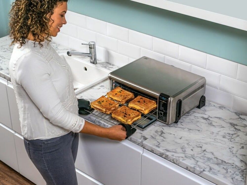 Ninja SP101EU Fornetto elettrico 8 in 1 10 L - inox