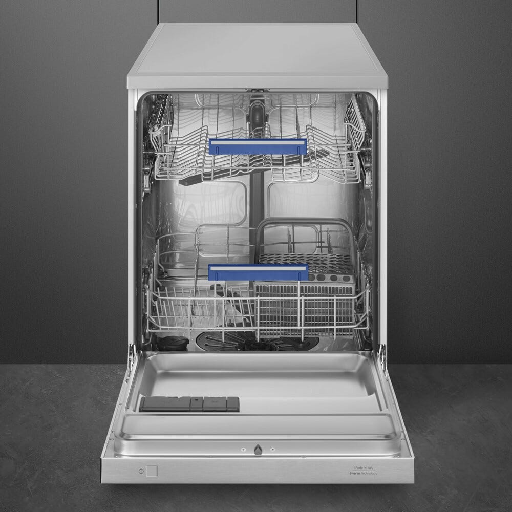 Smeg LVS262DSX Lavastoviglie a libera installazione cm. 60 - 13 coperti - inox antimpronta
