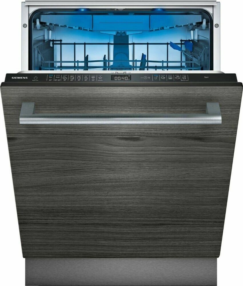 Siemens OUTLET SX75ZX49CE Lavastoviglie integrata totale XXL cm. 60 - 14 coperti - ARTICOLO NUOVO CON LIEVI AMMACCATURE SU PARTE FRONTALE SX E PORTA DX (non visibili a prodotto installato)