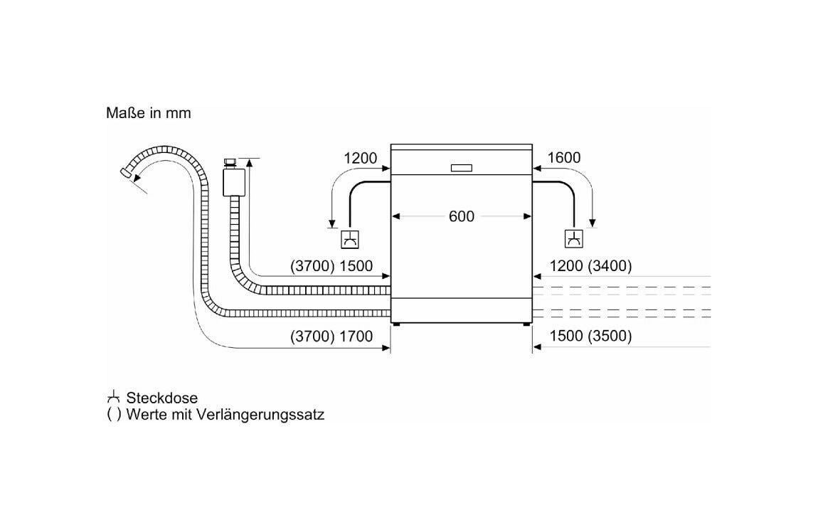 Siemens OUTLET SX75ZX49CE Lavastoviglie integrata totale XXL cm. 60 - 14 coperti - ARTICOLO NUOVO CON LIEVI AMMACCATURE SU PARTE FRONTALE SX E PORTA DX (non visibili a prodotto installato)