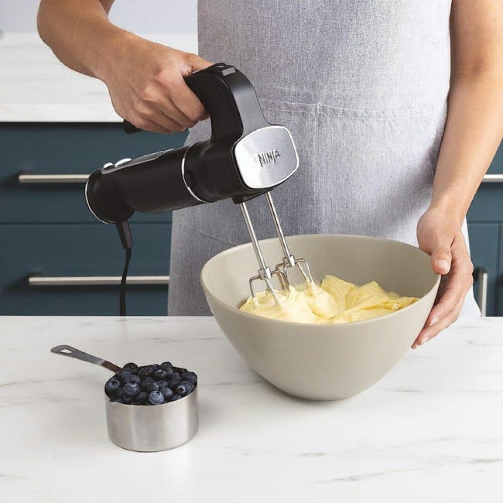 Ninja CI100EU PowerBase Frullatore a immersione 3 in 1 - nero