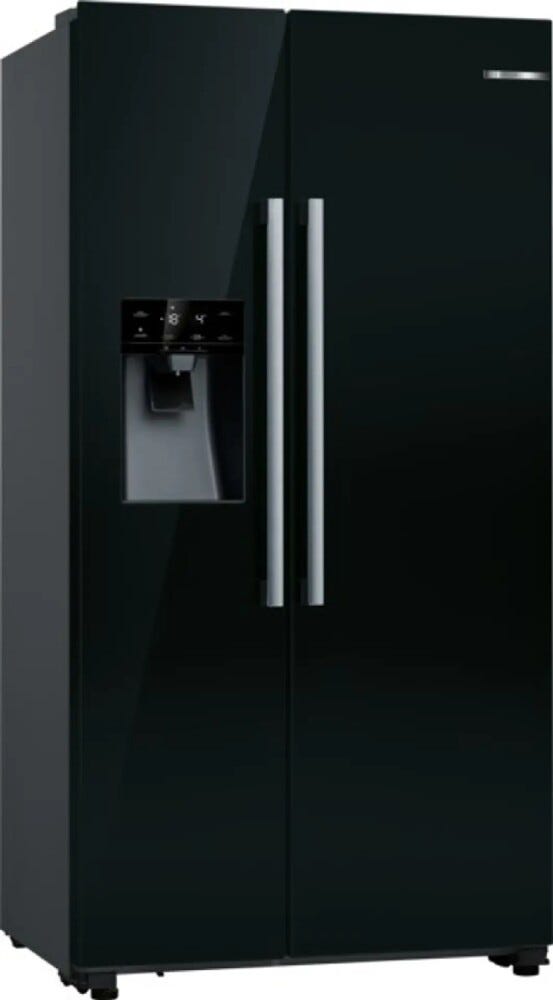 Bosch KAD93ABEP Serie 6 Frigorifero con congelatore side by side - cm. 91 h. 179 - lt. 562 - nero
