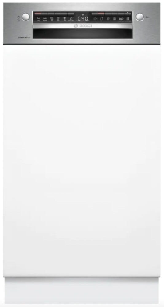 Bosch SPI4HMS49E Lavastoviglie integrata parziale cm. 45 - 10 coperti - frontalino inox