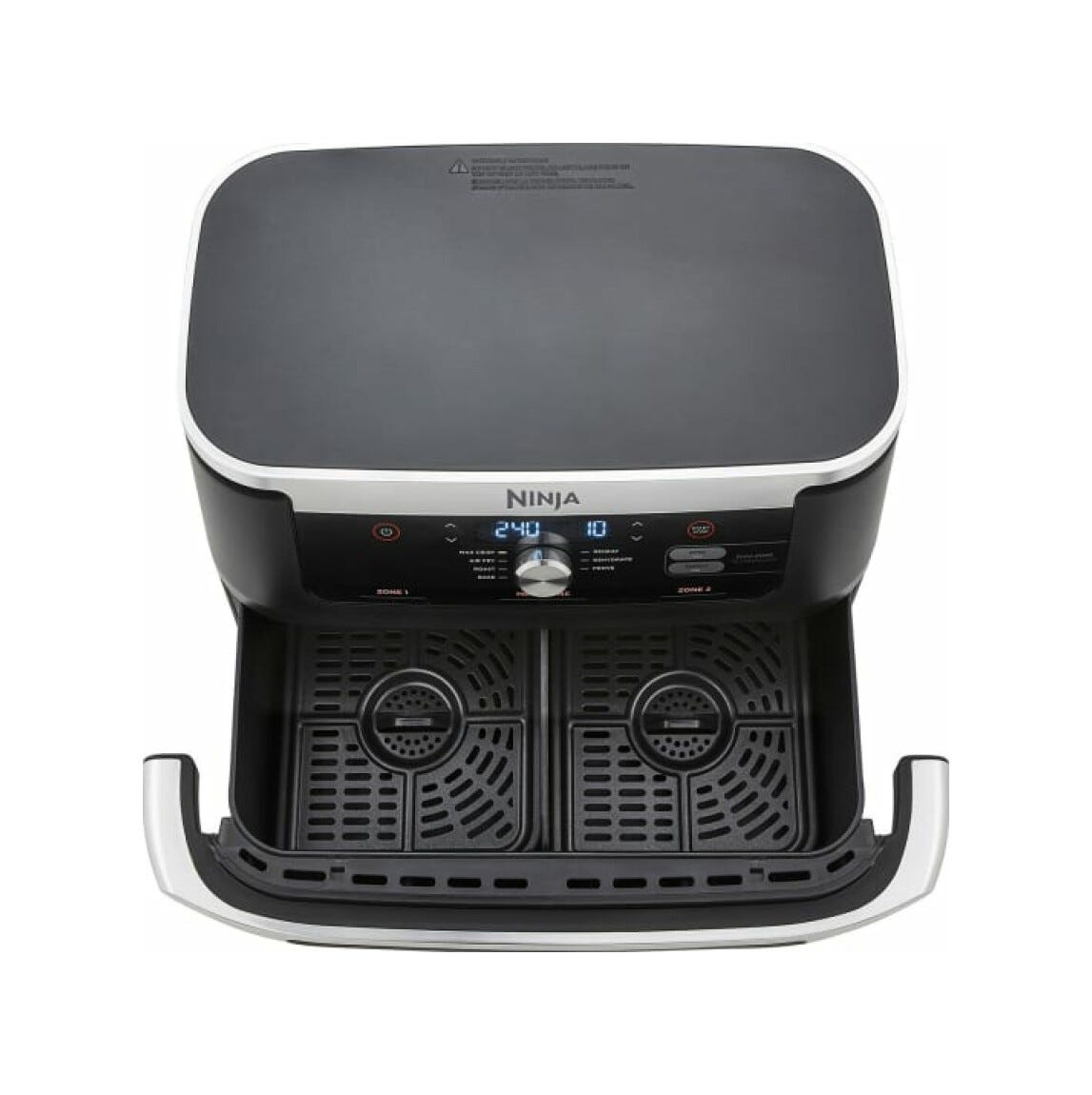 Ninja AF500EU FlexDrawer Friggitrice ad aria doppio cestello 10,4 l - nero