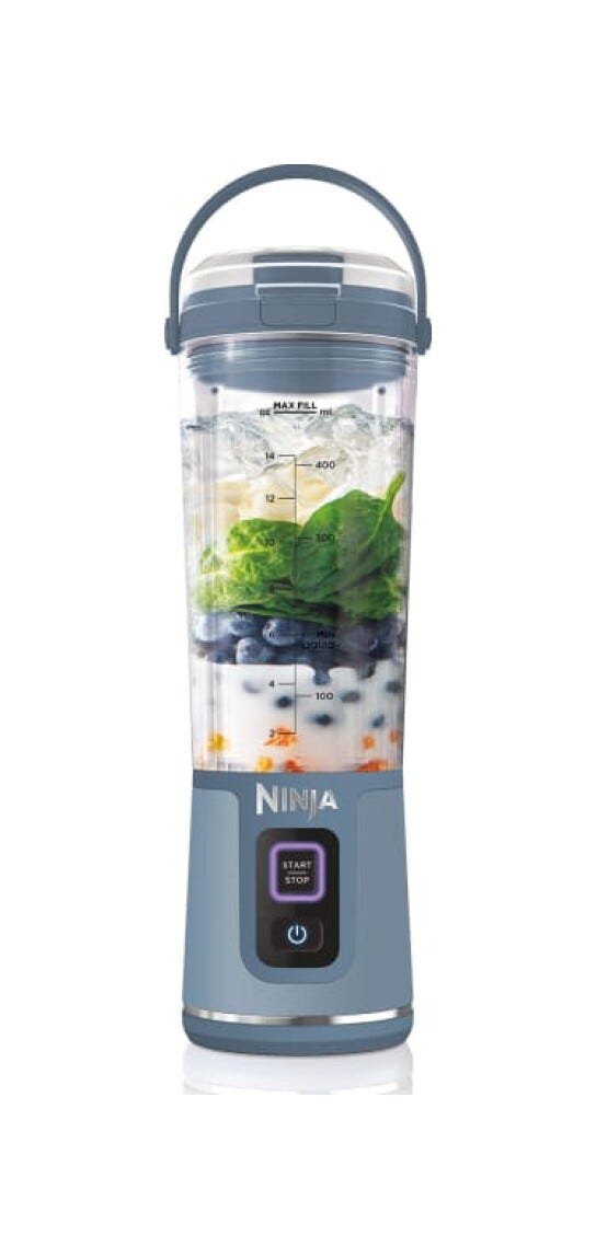 Ninja BC151EUNV Frullatore portatile senza fili 530 ml - blu denim
