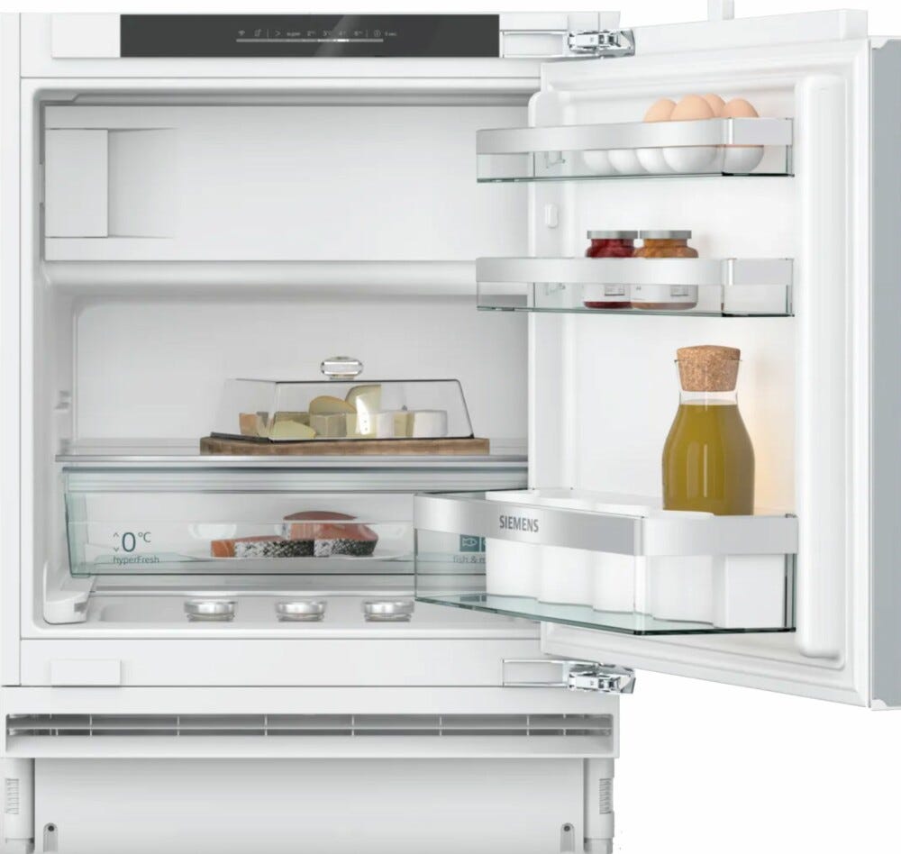 Siemens KU22LADD0 IQ500 Frigorifero con congelatore da incasso sottotop cm. 60 h 82 - lt.110