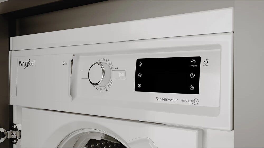 Whirlpool BIWMWG91485EEU Lavatrice da incasso cm. 60 - capacità 9 kg