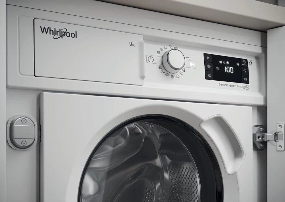Whirlpool BIWMWG91485EEU Lavatrice da incasso cm. 60 - capacità 9 kg
