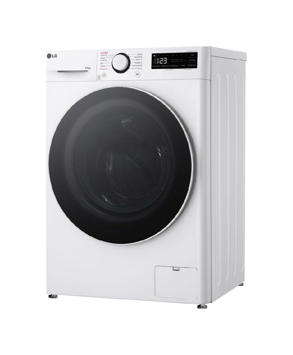 LG D2R5S09TSWW Lavasciuga cm. 60 - lavaggio 9 kg - asciugatura 5 kg - bianco