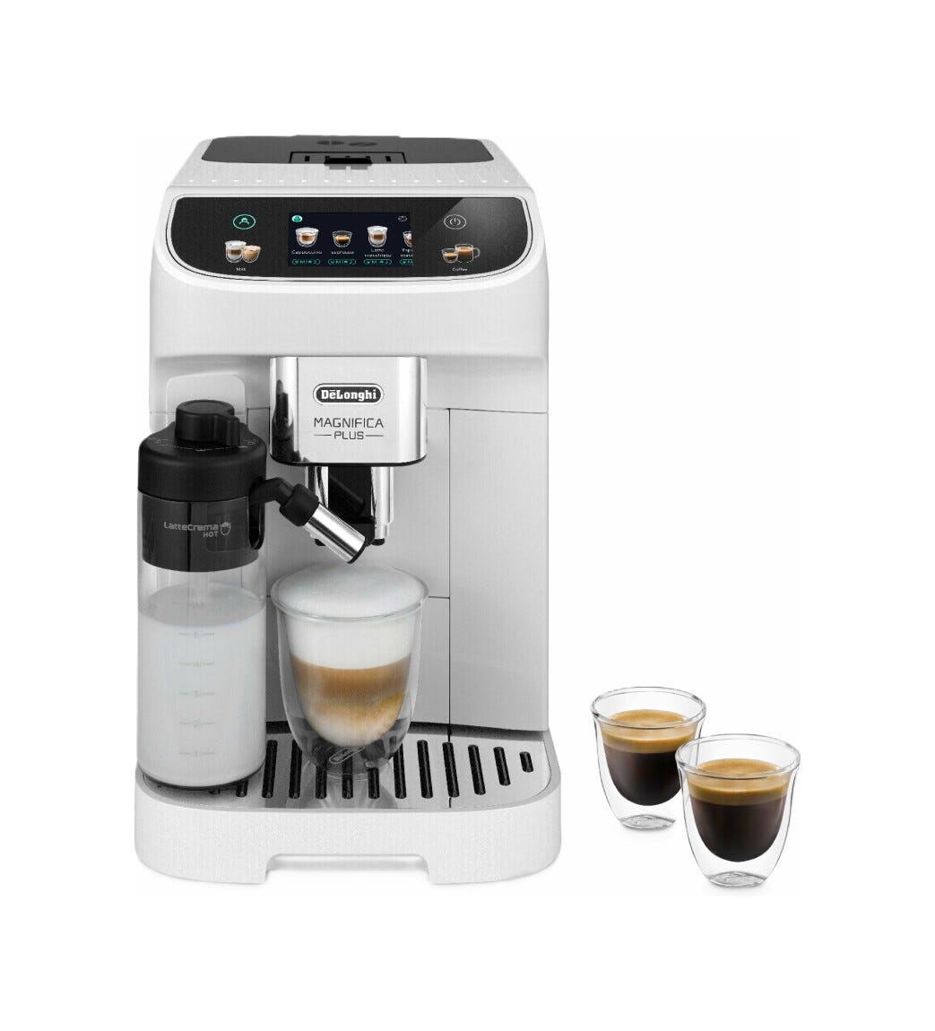 De Longhi ECAM320.60.W Magnifica Plus Macchina per caffè automatica - bianco