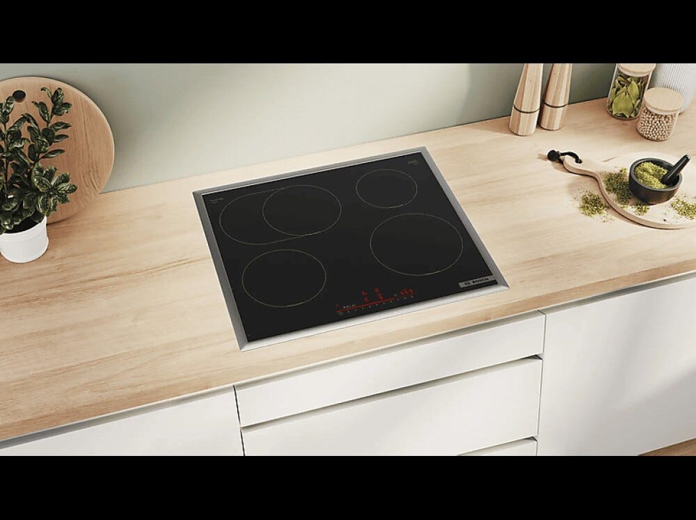 Bosch PIF645HB1E Serie 6 Piano cottura induzione cm. 60 - vetroceramica nero