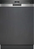 Siemens SN55ZS07CE IQ500 Lavastoviglie integrata parziale cm. 60 - 14 coperti - frontalino nero/inox