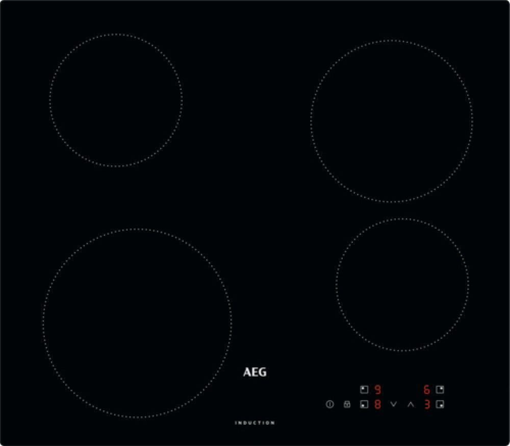 AEG IBK64204CB SERIE 3000 Piano cottura induzione cm. 60 - vetroceramica nero