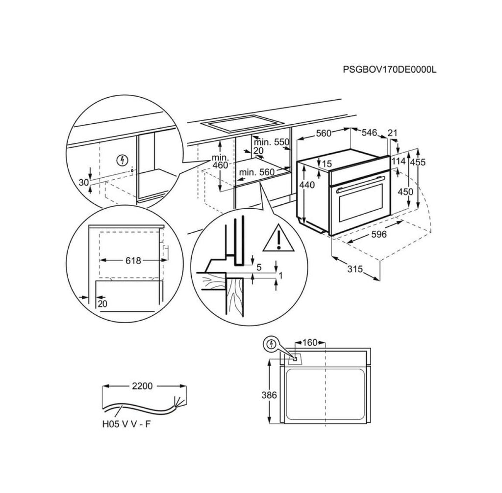 AEG KSK782280M SERIE 8000 STEAMBOOST Forno a vapore cm. 60 - inox antimpronta
