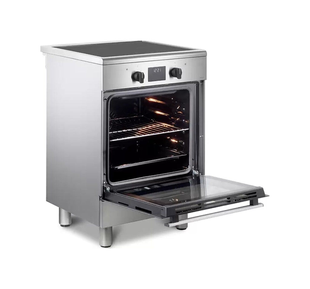 De Longhi DMX 64 INL TC2 Cucina da accosto cm. 60 - 4 zone induzione + 1 forno elettrico - inox