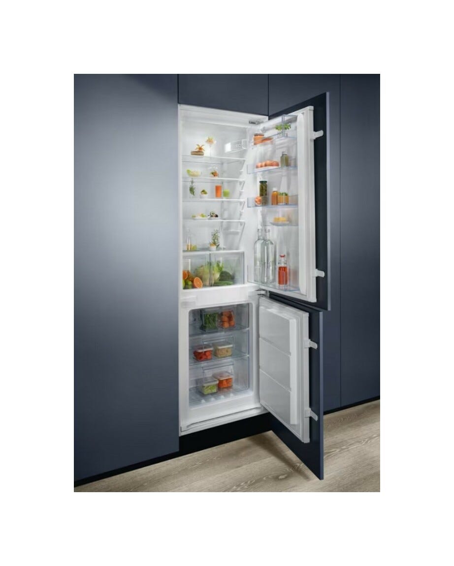Electrolux ENT6NE18S 600 Frigorifero con congelatore da incasso cm. 55 h. 177 - lt. 257