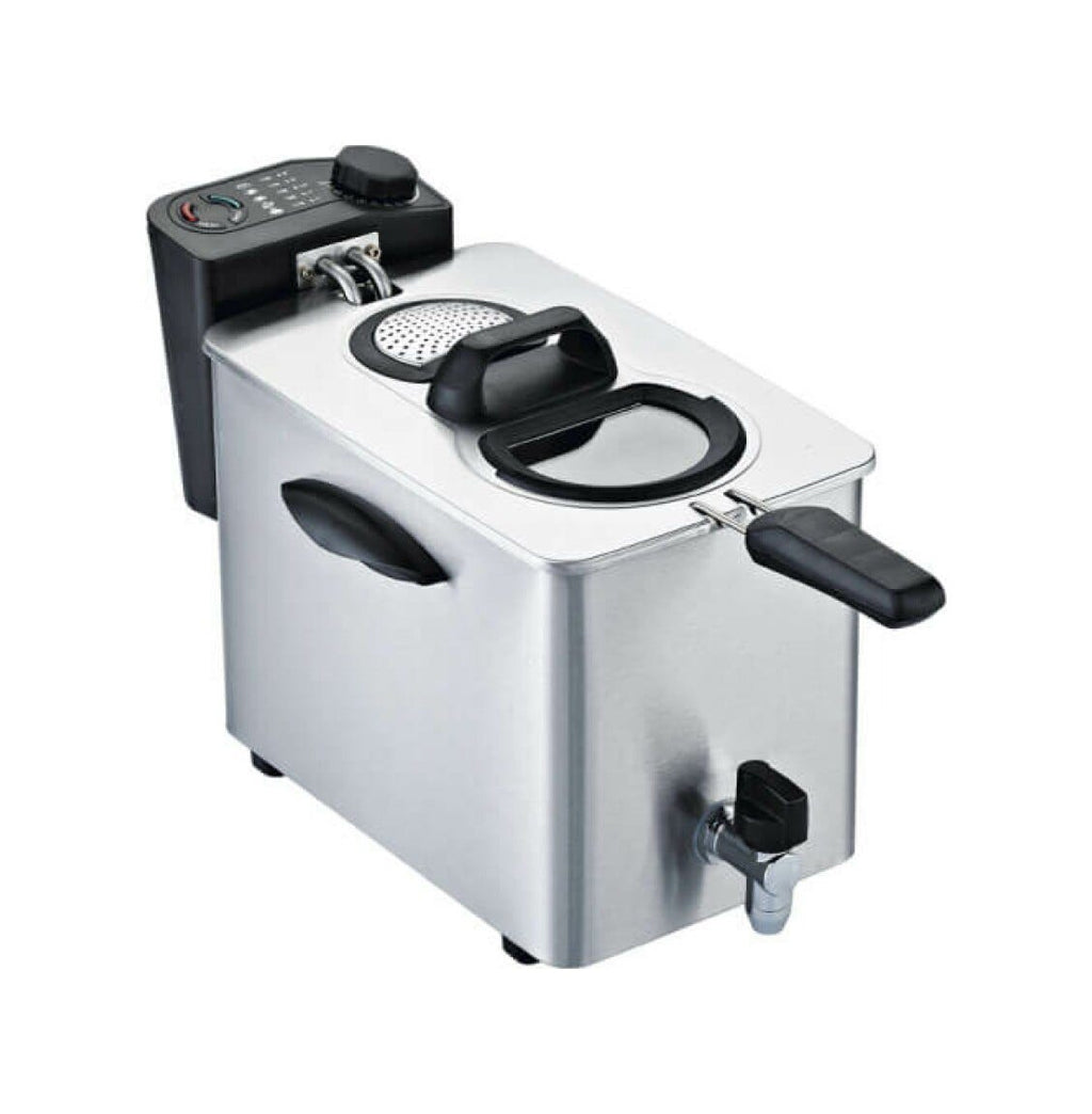 RGV FRY4NACCIAIO Friggitrice elettrica 4 lt - inox