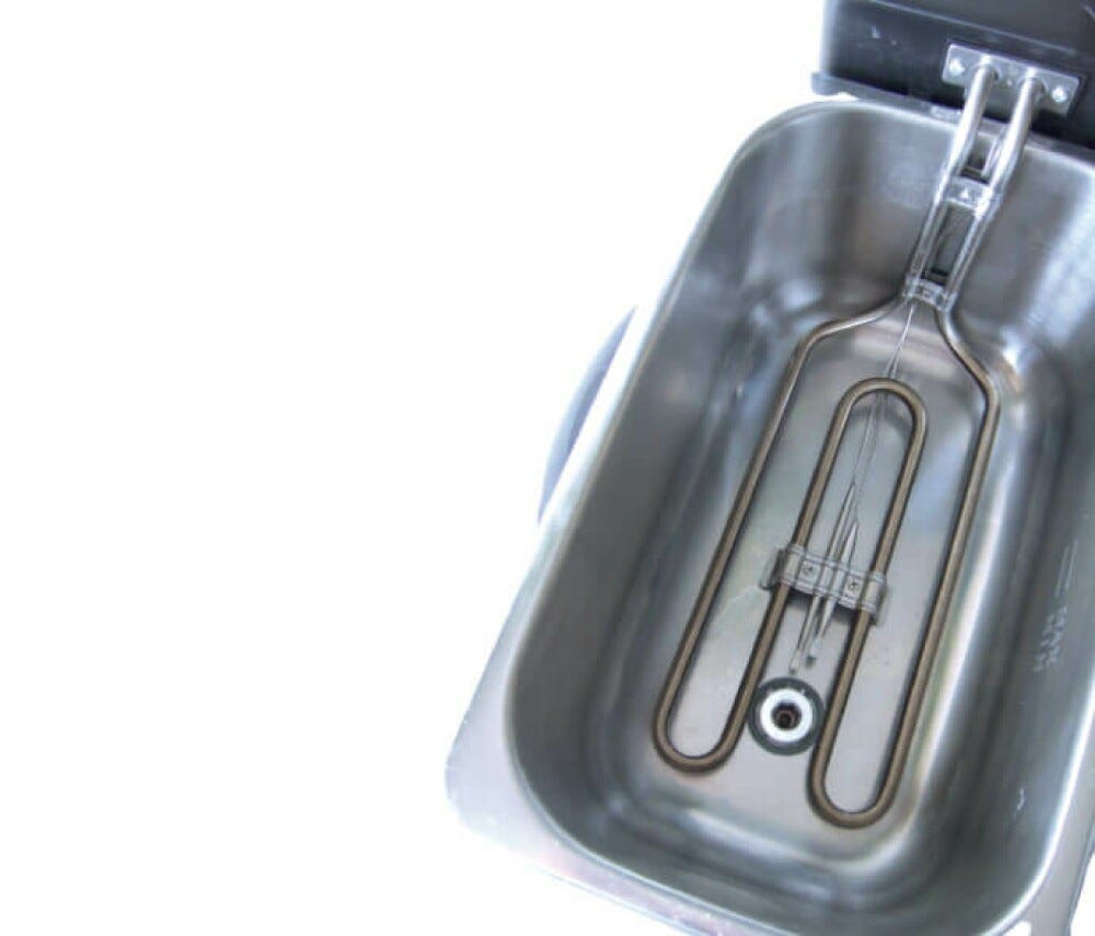 RGV FRY4NACCIAIO Friggitrice elettrica 4 lt - inox