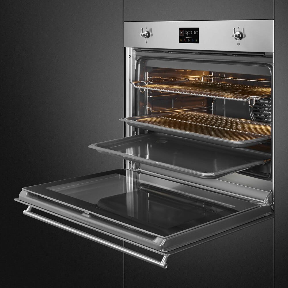 Smeg SF7302TX Forno termoventilato cm. 70 - inox antimpronta