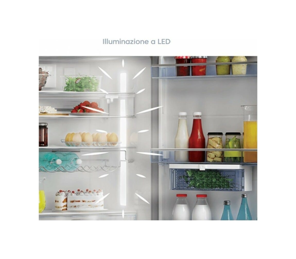 Beko BCSA285K4SN1 Frigorifero con congelatore ad incasso cm. 54 h. 178 - lt. 271