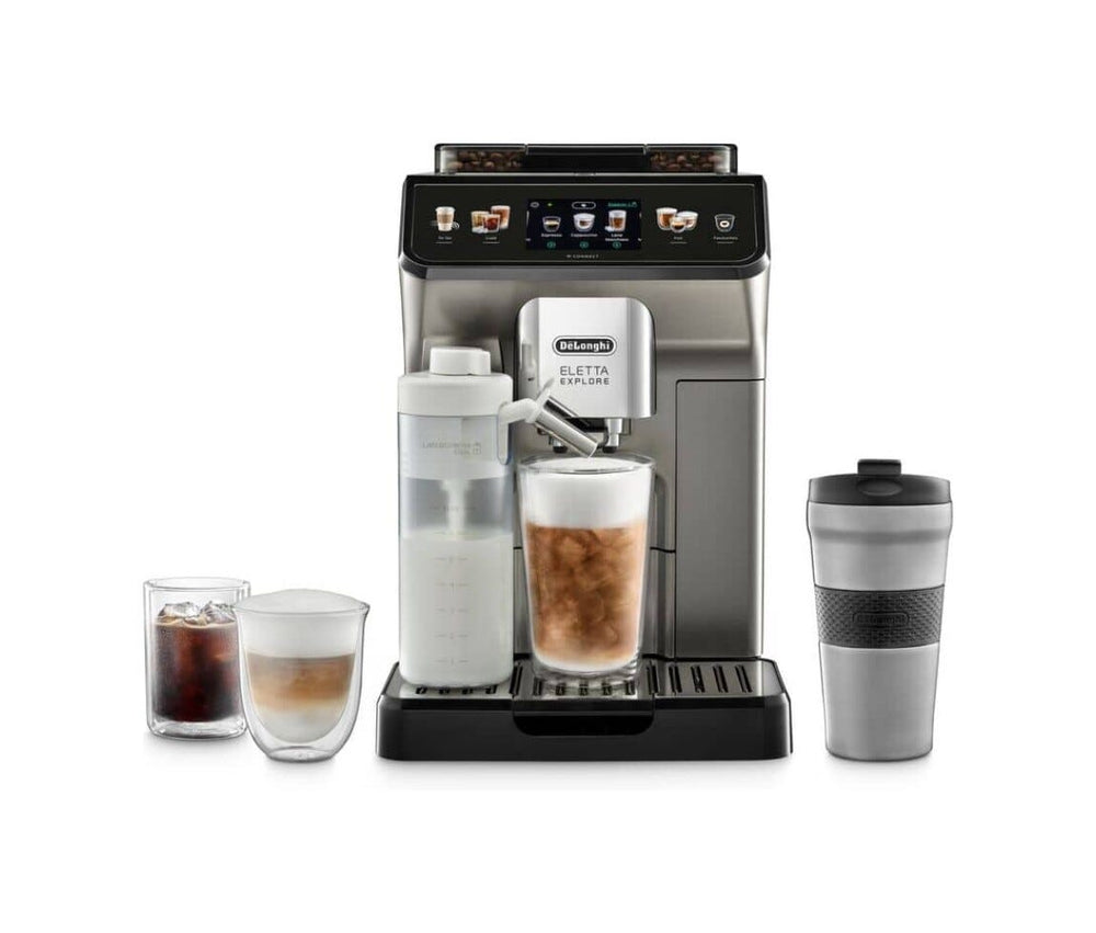 De Longhi ECAM450.86.T Eletta explore Macchina per caffè automatica - argento