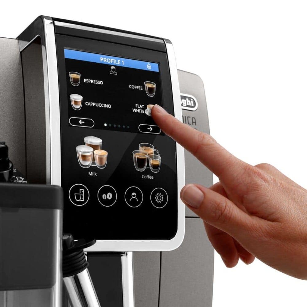 De Longhi ECAM380.95.TB Diinamica Plus Macchina per caffè automatica - nero