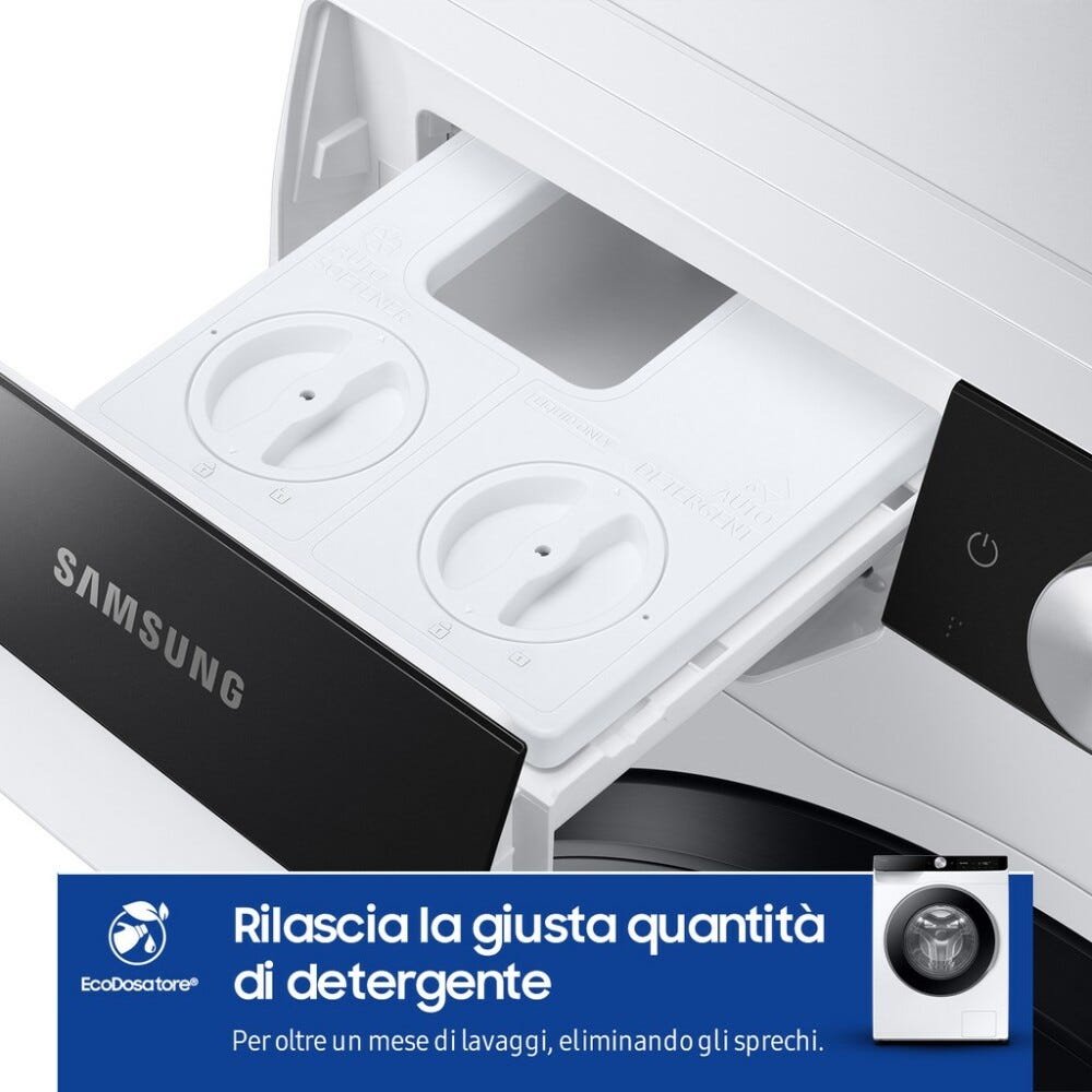 Samsung WW11DG6B85LKU3 AI Control Lavatrice cm. 60 - capacità 11 kg - bianco