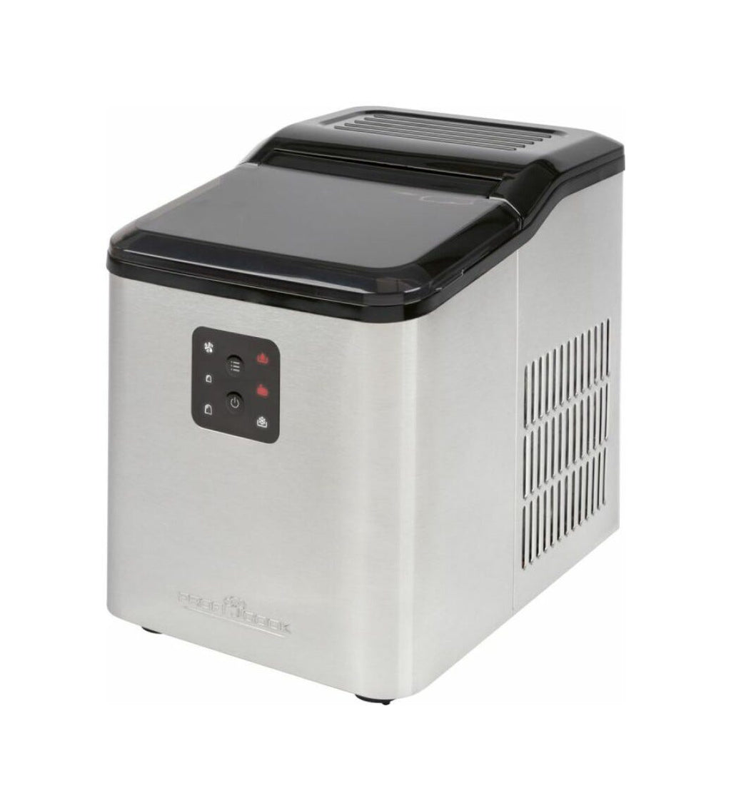 Clatronic PC-EWB 1253 Macchina per il ghiaccio cm. 22 h. 30 - capacità 12 kg - inox
