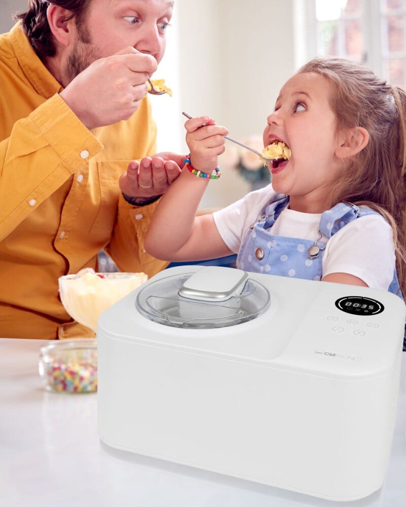 Clatronic ICM 3784 Gelatiera 1,2 l - bianco