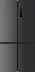 Cromberg HRH 4P 73 BX Frigorifero con congelatore 4 porte - cm. 91 h. 190 - lt. 522 - black inox