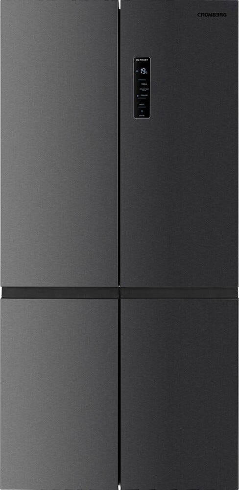 Cromberg HRH 4P 73 BX Frigorifero con congelatore 4 porte - cm. 91 h. 190 - lt. 522 - black inox