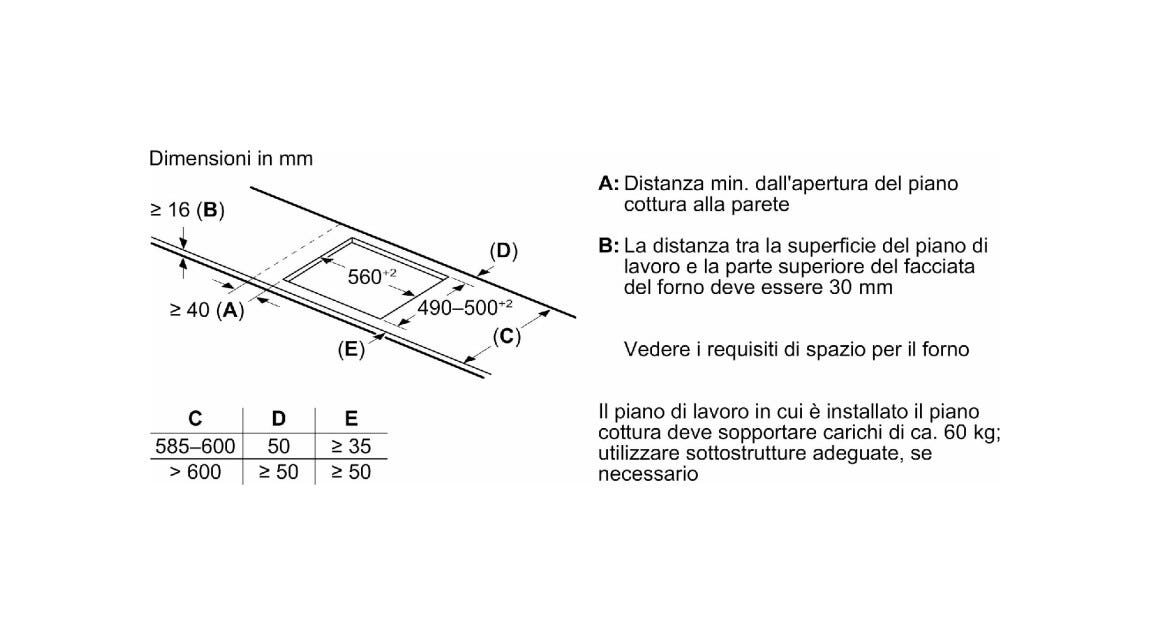 Bosch PVS645HB1E Piano cottura induzione cm. 60 - vetroceramica nero