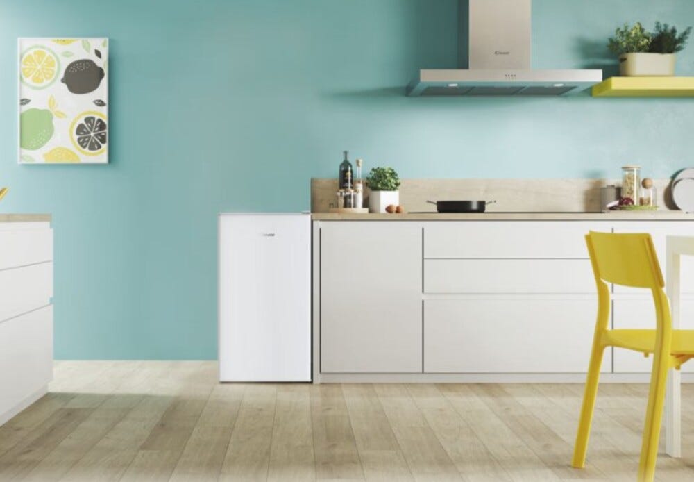 Candy CHASD4385EWC Table Top Frigorifero a libera installazione sottotavolo cm. 45 h. 85 - lt. 90 - bianco