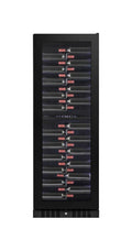 Temptech CPRO1800DRB Copenaghen Cantina vino a libera installazione - cm. 66 h. 184 - 131 bottiglie - nero