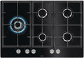 AEG HKB75820NB Gas On Glss Serie 6000 Piano cottura a gas cm. 75 - vetro nero