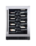 Temptech CPROX60SX Copenhagen Cantina vini da incasso cm. 60 h. 81 - 40 bottiglie - inox