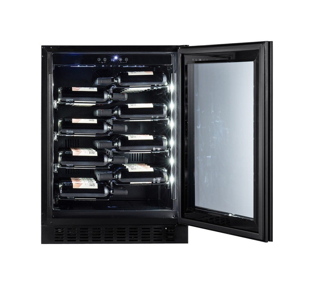 Temptech CPROX60SX Copenhagen Cantina vini da incasso cm. 60 h. 81 - 40 bottiglie - inox