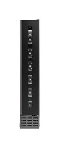 Temptech OX15SRB Oslo Cantina vini da incasso cm. 15 h. 81 - 6 bottiglie - nero