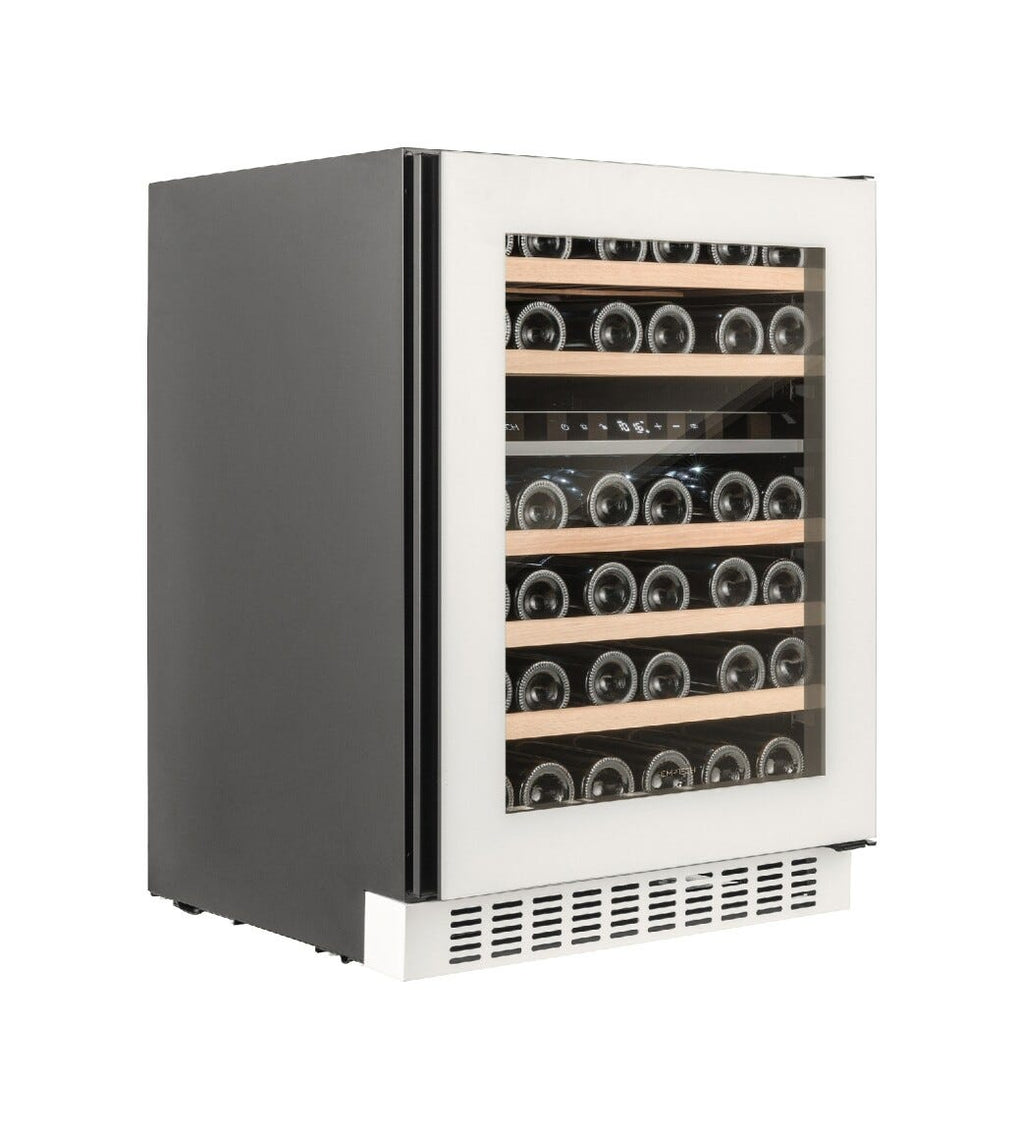 Temptech OX60DRW Oslo Cantina vini da incasso cm. 60 h. 81 - 46 bottiglie - bianco